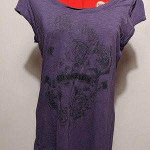 Calvin Klein Purple oversize shirt, Women's Medium